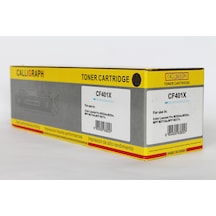 Callıgraph Hp Cf401A (201A) Mavi Toner M277N/M252