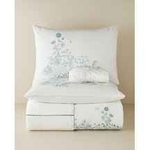English Home Jouyline Pamuk Çift Kişilik Nevresim Takımı 200x220 Cm Yeşil