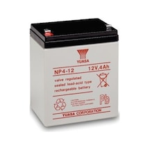 Yuasa NP4-12 12 V 4 AH Bakımsız Kuru Akü