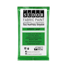Kumaş Boyası Toz 12 Gr 1 Adet Südor Toz Kumaş Boyası Kot Pantalon Gömlek Tişört Tekstil Kumaş Boyası 1 Adet Yeşil