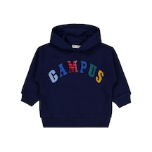 Civil Boys Erkek Çocuk Campus Nakışlı 2-5 Yaş Sweatshirt - Lacivert