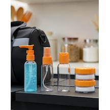 Kompakt Seyahat Kozmetik Şişe Seti 5'li 30 Ml