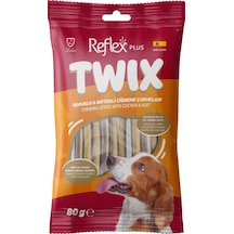 Reflex Plus Twix Chewing Sticks Tavuklu ve Biftekli Çiğneme Çubukları 80 G