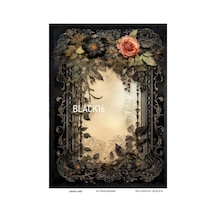 Lineart Pirinç Dekopaj Kağıdı Black16 29x42cm Renkli - 615371707