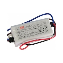 Apv-08-12 Apv812 12vdc 0.67amp Meanwell