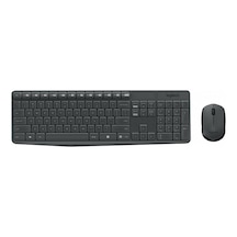 Logıtech Mk235 Kablosuz Q Trk Siyah Multimedya Klavye Mouse Set