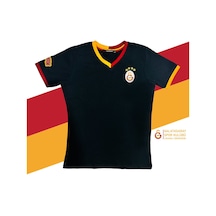 Galatasaray Lisanslı Siyah Basic Çocuk T-shirt SIYAH Siyah