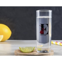 Kişiye Özel Renkli Baskılı Harfli Vodka Bardağı-6