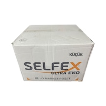 Selfex Rulo Şeffaf Market Poşet Torba - Hışır Atlet Poşet -küçük Boy - 200 Adetlik 20 Rulo / Koli