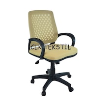 Clk-06 Fileli Petek Ofis Büro Bilgisayar Koltuğu Sandalyesi Cappucino