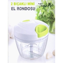 Touch Me 2 Bıçaklı El Rondosu 400 Ml Yeşil