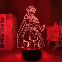 Goldenqian Anime 3d Lamba Akame Ga Öldür Esdeath Led Gece Lambası Odası Dekor Için Gece Lambası Doğum Günü Hediyesi Manga Akame Ga Öldür Neon Işık 4yzkga Siyah