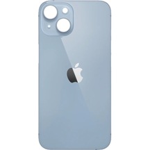 Apple Uyumlu iPhone 14 Plus Arka Pil Batarya Kapak Mavi