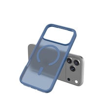 Apple İphone 17 Pro/18 Pro Jota Magsafe Kapak Mavi
