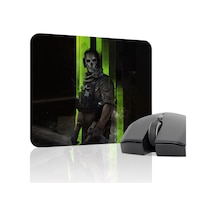 Call Of Duty Kaymaz Dikişli Kauçuk Oyuncu Mousepad V4 - 22x18 Gaming Mouse Pad Fare Altlığı