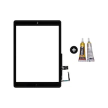 Apple Uyumlu iPad  6.nesil A1893-a1954 A Kalite Home Tuşlu Dokunmatik Siyah + B7000