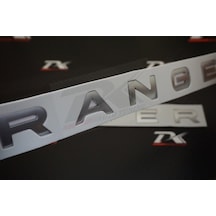Land Rover Range Rover Kaput Ve Bagaj Yazı Ürün Gri.