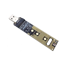 4767 M.2 Nvme Ssd To Usb 3.0 Pci-e Express M-key Çevirici Dönüştürücü Adaptör Kutusu İçi