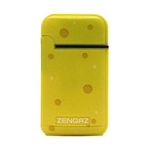 Zengaz Cool Tasarım Jet Alev Çakmak - Cheesy Spark Sarı
