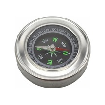 Metal Gövdeli Profesyonel 60mm Taşınabilir El Pusulası Dayanıklı Çelik Kasa, Yuvarlak Cep Pus