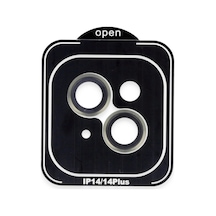 Joko Apple iPhone Uyumlu 14 Pvd Metal Kamera Lens - Yeşil Belirtilmemis