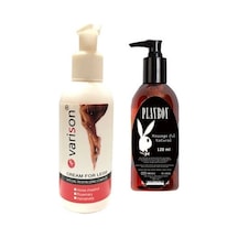 Playboy Varison Varicose Vein Defense Cream + Playboy Masaj Yağı