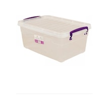 Şeffaf Çok Amaçlı 30 Lt Dikdörtgen Saklama Kabı 48x32x29 Royaleks-82113