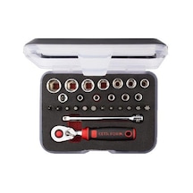 Ceta Form C00-27ph5 27 Parça 1/4" 6 Köşe Lokma Takımı (kompakt Ku