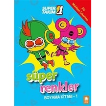 Süper 1 Takım Süper Renkler Boyama Kitabı 1