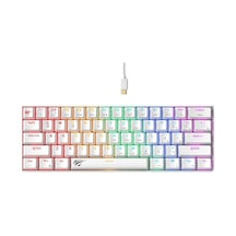 Havit Gamenote Kb903l Mekanik Aydınlatma Oyuncu Klavyesi - Beyaz