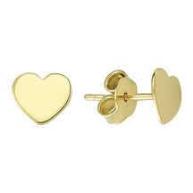 Goldkupe 14 Ayar Altın Kalp Küpe 0,71 Gr-638