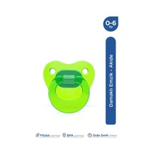 Wee Baby Akide Damaklı Silikon Emzik 0-6 Ay Yeşil 24'li Paket