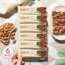 Servet Şekeri Meyveden Badem Krokan Bar 20g 6'lı Paket