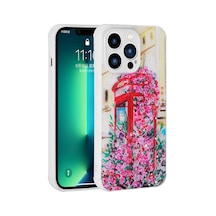 Zore İphone 12 Pro Uyumlu Simli Desenli Kamera Korumalı Parlak Nvth Popy Kılıf-kulübe