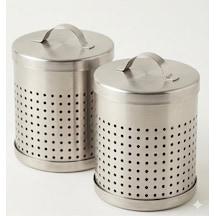 2&apos Li Büyük Boy Metal Çay Süzgeci Seti 7 X 6.5 Cm - Paslanmaz Çelik Demlik Ve Kupa Filtresi 2 Adet