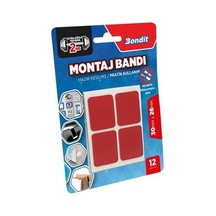 Bondıt Bnd01079502 Akrilik 1mm Şeffaf Montaj Bandı
