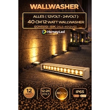 Alles 12v / 24v Wallwasher 40 Cm 12 Watt - Günışığı Işık Gün ışığı