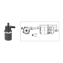 Kormas 12V Santrifüj Devirdaim Su Pompası Küçük Tip 1250 Lt/H
