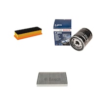 Bosch Filtre Bakım Seti Ford Ka 1.2 Benzinli Hava + Yağ F. + Polen Filtre Bosch