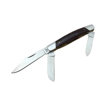K-15 Falkon Üç Ağızlı / Üçlü Çakı 18 Cm - Ahşap Saplı, Manuel Sarı
