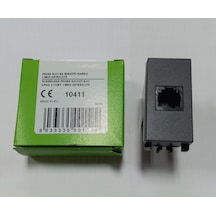 Antrasit Rj11 Telefon Prizi