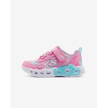 Skechers Infınıte Heart Lıghts Büyük Kız Çocuk Pembe Işıklı Spor Ayakkabı 303261l Pkmt Pembe