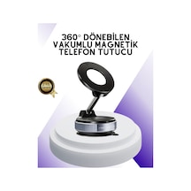 Manyetik Araç Telefon Tutucu 360 Derece Dönebilen Vakumlu Stand 52404242