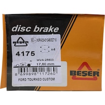 Beşer 4175 Arka Fren Balatası Tourneo Custom-Otobus-Transit Custo