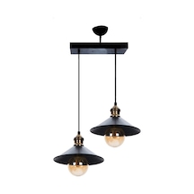 Mylights Retro Rustik Ikili Sarkıt Avize Vintage Avize