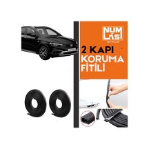 Fiat Egea Cross Station Wagon İki Kapı Koruma Fitili Siyah Renk Numlas-a Kalite-nm2585