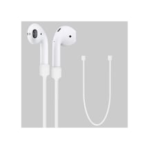 Manyetik Airpods Kaybolmaz Askı İpi Yumuşak Silikon, Güçlü Mıknatıs, Evrensel Uyum Beyaz Diğer