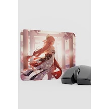 Yae Miko Genshin Impact Anime Gacha V2 - 22x18 Gaming Mouse Pad Fare Altlığı