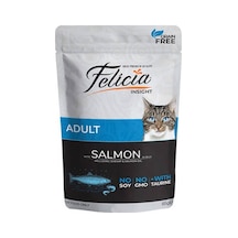 Jelly Somonlu Ve Taurinli Pouch Tahılsız Yetişkin Kedi Konservesi 85 Gr