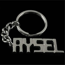 Aysel İsimli Anahtarlık Gümüş